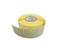 Netuno 1 rouleau d'étiquettes thermiques blanches 32 x 20 mm 40mm 2000 pièces par rouleau étiquettes adhésives en rouleaux pour codes à barres imprimantes transfert thermique d'expédition d'adresse