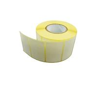 Netuno 1 rouleau d'étiquettes thermiques blanches 50 x 30 mm 40mm 1000 pièces par rouleau étiquettes adhésives en rouleaux pour codes à barres imprimantes transfert thermique d'expédition d'adresse