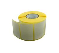 Netuno 1 rouleau d'étiquettes thermiques blanches 60 x 40 mm 40mm 1000 pièces par rouleau étiquettes adhésives en rouleaux pour codes à barres imprimantes transfert thermique d'expédition d'adresse