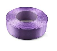 Netuno - 1 ruban de satin, 25 mm x 32 m, couleur : violet, en tissu, décoratif, pour le bricolage, la décoration de mariage, l’emballage de cadeau