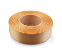 Netuno - 1 ruban de satin de 25 mm x 32 m, couleur : abricot - Ruban décoratif en tissu - Pour le bricolage, la décoration de mariage, l’emballage de cadeau