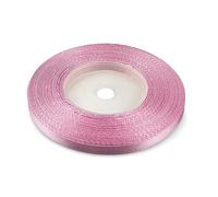 Netuno 1 ruban décoratif satin rose lilas 6 mm x 32 m couture cadeau | Ruban en satin double face · pour emballage cadeau, couture, décoration, nœuds, mariage, cartes & DIY