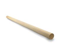 Netuno 1 tige en bois pour macramé - 65 cm - Diamètre : 25 mm - Barre ronde en bois - Pour travaux manuels, décoration, style bohème, décoration d'intérieur