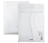 Netuno 10 enveloppes à bulles d'air H/18 290x370mm enveloppe bulle blanche pochettes blanche d'expedition rembourrée matelassée emballage indéchirable enveloppe d'expédition recy avec film à air