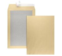 Netuno 10 enveloppes à dos cartonné B4 400g pochettes dos carton rigide
