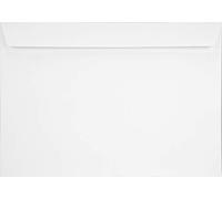 Netuno 10 enveloppes blanches grandes C4 229×324 mm 120g Olin sans fenêtre haute qualité enveloppes décoratives pour invitations anniversaires fêtes mariage cartes de vœux papiers documents photos