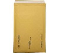 Netuno 10 enveloppes d'expédition marron F/16 240x 350 mm enveloppe matelassée sans plastique pochettes d'expédition matelassées enveloppes rembourrees recyclable enveloppes écologiques 100% papier