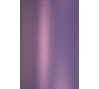 Netuno 10 feuilles de papier cartonné nacré violet clair A4 210x297 mm