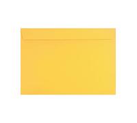 Netuno 10 grandes enveloppes jaunes élégantes C4 229 x 324 mm 120g Design grande enveloppe enveloppes colorées pour documents photos invitations mariage certificats contrats lettres A4