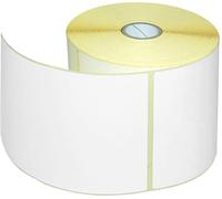 Netuno 10 rouleaux d'étiquettes thermiques blanches 100x150mm 25mm 500 pièces par rouleau étiquettes adhésives en rouleaux pour codes à barres imprimantes transfert thermique d'expédition d'adresse