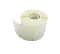 Netuno 10 rouleaux d'étiquettes thermiques blanches 80 x 50 mm 40mm 1000 pièces par rouleau étiquettes adhésives en rouleaux pour codes à barres imprimantes transfert thermique d'expédition d'adresse