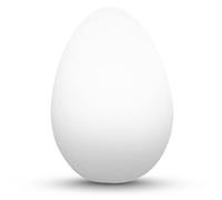 Netuno 10 œufs en polystyrène 7 cm Oeuf Blanc décoratif Oeuf de Pâques Faux Oeufs Blancs pour Bricolage décoration Pâques travaux manuels DIY