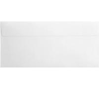Netuno 100 enveloppes blanches DL 110x220 mm élégantes et raffinées | 120g Design · enveloppes festives pour mariage, faire-part de mariage & baptême