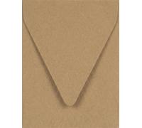 Netuno 100 enveloppes brunes en papier kraft 182 x 134 mm enveloppe papier naturel enveloppes vintage pour lettres cartes d’invitation cartes de vœux mariage anniversaire Noël