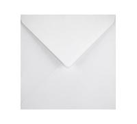 Netuno 100 enveloppes carrées blanches 140x140 mm pour communion | 100g · enveloppes soignées pour mariage, baptême, faire-part, invitations, confirmation & cartes de vœux