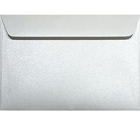 Netuno 100 enveloppes nacrées blanches C6 162x114 mm élégantes et raffinées