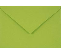 Netuno 100 enveloppes vert clair C6 114 x 162 mm 115g Sirio Color Lime enveloppes colorées enveloppe couleur enveloppe faire-part pour lettres cartes de vœux invitations mariage anniversaire