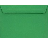 Netuno 100 enveloppes vertes C6 114 x 162 mm 90g Burano Verde Bandiera enveloppe couleur enveloppes colorées pour faire-part lettres cartes de vœux invitations mariage anniversaire cartes postales
