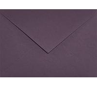 Netuno 100 enveloppes violettes C6 114 x 162 mm 120g Keaykolour Prune enveloppe faire-part enveloppes colorées en papier recyclé pour cartes de vœux invitations anniversaires Noël