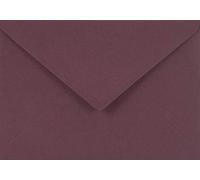 Netuno 100 enveloppes violettes C6 114x162mm 115g Sirio Color Vino enveloppes décoratives élégantes rabat pointu enveloppes colorées pour mariage anniversaire baptême Noël invitations cartes de vœux