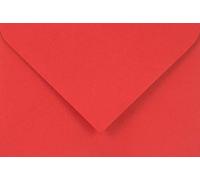 Netuno 100 petites enveloppes rouges C7 85x120 mm 115g Sirio Color Lampone enveloppes d'argent mini-enveloppes colorées pour cartes de visite cartes d'affaires argent invitations cartes de vœux