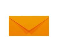 Netuno 1000 enveloppes longues orange pastel DL 110x220mm Rainbow 80g rabat pointu collage humide enveloppes colorées enveloppes décoratives pour invitations mariage Noël cartes de voeux anniversaire