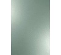Netuno 10x Papier Argenté Nacré A4 297x210 mm 120g Majestic Moonlight Silver - Perlé, Brillant, Décoratif pour Invitations, Cartes de Vœux, Noël, Mariage, Anniversaire