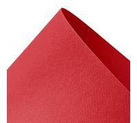 Netuno 10x papier cartonné rouge ru 3 297 x 420 mm 220g Prisma Rubino papier cartonné gaufré sur une face pour invitations décoration scrapbooking bricolage cartes de vœux cartes de visite