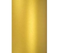 Netuno 10x papier doré nacré 120g A4 210x297mm Aster Metallic Cherish papier métallisé brillant pour scrapbooking bricolage DIY décoration travaux manuels invitations mariages anniversaires