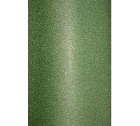 Netuno 10x papier paillettes autocollant vert A4 210×297 mm 150g Aster Glitter papier effet scintillant à paillettes papier décoratif brillant pour décoration DIY cartes de voeux loisirs créatifs