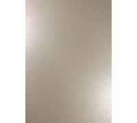 Netuno 10x Papier Sablé Nacré A4 297 x 210 mm 120g Majestic Sand - Perlé, Brillant, Décoratif pour Invitations, Cartes de Vœux, Noël, Mariage, Anniversaire