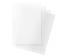 Netuno 10x papier transparent blanc A5 148 x 210 mm 100g feuilles de papier calque imprimable pour cartes d'invitation cartes de vœux invitations menus bricolage dessin technique calligraphie