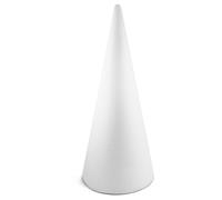 Netuno 1x cône en polystyrène blanc 40 cm cônes en polystyrène epansé pour bricolage décoration artisanat modélisation sapin de Noël DIY travaux manuels cônes en mousse pour décoration de Noël