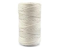 Netuno 1x Ficelle de Lin Blanche 100m Ficelle pour macramé Loisirs créatifs