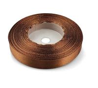 Netuno 1x rouleau ruban satin cuivre 12mm x 32m ruban de tissu rubans de satin ruban cadeau ruban décoratif pour emballages cadeaux décoration bricolage DIY ruban de couleur ruban de soie satin