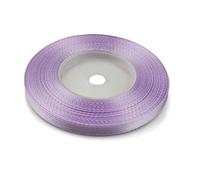 Netuno 1x ruban de satin lilas 6 mm x 32 m rouleaux de ruban satin ruban tissu multicolore ruban de décoration ruban à bricoler ruban satin décoratif pour Noël Pâques cadeau anniversaire mariage