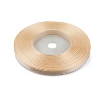 Netuno 1x ruban de satin vert amande 6mm x 32m rouleaux de ruban satin ruban tissu multicolore ruban de décoration ruban à bricoler ruban satin décoratif pour Noël Pâques cadeau anniversaire mariage