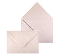 Netuno 20 enveloppes nacrées rose pâle C5 162x229 mm pour correspondance