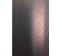 Netuno 20 feuilles de papier cartonné nacré noir cuivré A4 210x297 mm | 250g Aster Metallic Black Cooper · papier perlé épais élégant pour invitations, marque-places, menus de mariage et décoration