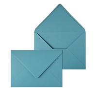 Netuno 20 grandes enveloppes bleu azur C5 162x229 mm pour anniversaire