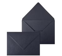 Netuno 20 grandes enveloppes bleu foncé C5 162x229 mm pour anniversaire