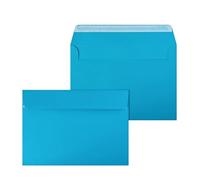 Netuno 20 grandes enveloppes bleu foncé C5 162x229 mm pour mariage