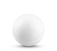Netuno 20 Petites Boules en polystyrène 4 cm Boules à décorer Boule polystyrène Blanche pour décorations Noël travaux manuels DIY Bricolage Loisirs créatifs Boule de Noël