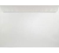 Netuno 200 enveloppes grandes blanches nacrées C4 229x324mm 120g Majestic Marble White enveloppes décoratives élégantes pour mariage anniversaire baptême Noël invitations cartes de voeux documents
