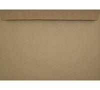 Netuno 200 grandes enveloppes brunes kraft C4 229 x 324 mm 100g grande enveloppe en papier kraft enveloppes naturel vintage pour documents photos invitations mariage certificats contrats lettres A4