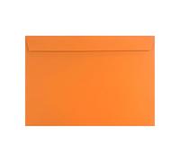 Netuno 200 grandes enveloppes orange élégantes C4 229 x 324 mm 120g Design grande enveloppe enveloppes colorées pour documents photos invitations mariage certificats contrats lettres A4