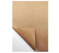 Netuno 200x papier kraft autocollant A4 210 x 297 mm papier kraft adhésif papier de bricolage papier marron pour imprimer peindre étiquettes pour imprimantes papier d'impression étiquettes d'adresse
