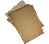 Netuno 20x carton kraft brun sable A4 210x297 mm 300g carton créatif éco vintage naturel pour cartons de table bricolage scrapbooking faire-parts cartes de menu loisirs créatifs DIY art et artisanat