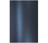 Netuno 20x carton nacré bleu marine A4 210x297mm 250g Aster Metallic Queens Blue papier cartonné brillant effet métallisé carton perlé pour mariage DIY cartes de vœux billets marque-places décoration