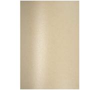 Netuno 20x carton sable nacré A4 210 x 297 mm 250g Aster Metallic Sand papier cartonné brillant effet métallisé carton perlé pour mariage DIY cartes de vœux billets marque-places décoration
